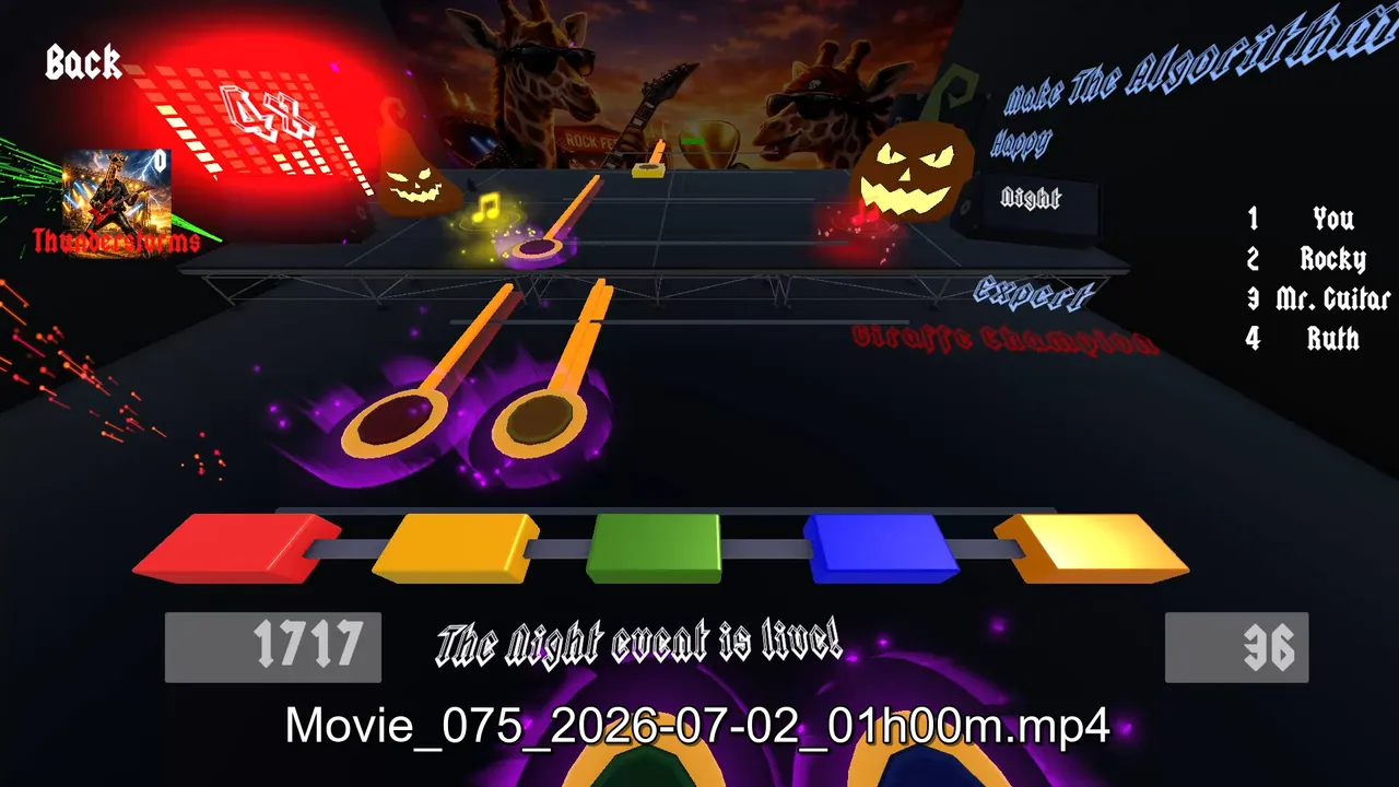 Giraffe Champion 3: Halloween Party & The Ghost Guitar Screenshot 0