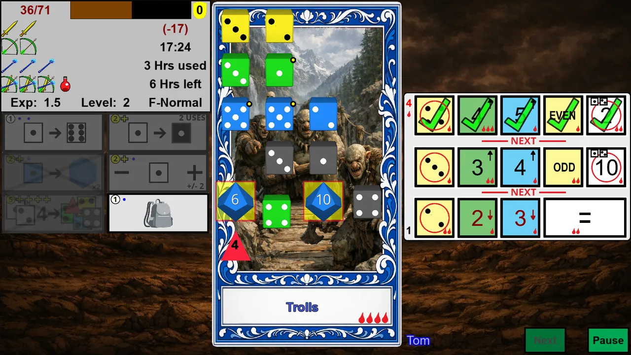 Dicebound Quests: Heroes of Dice Screenshot 6