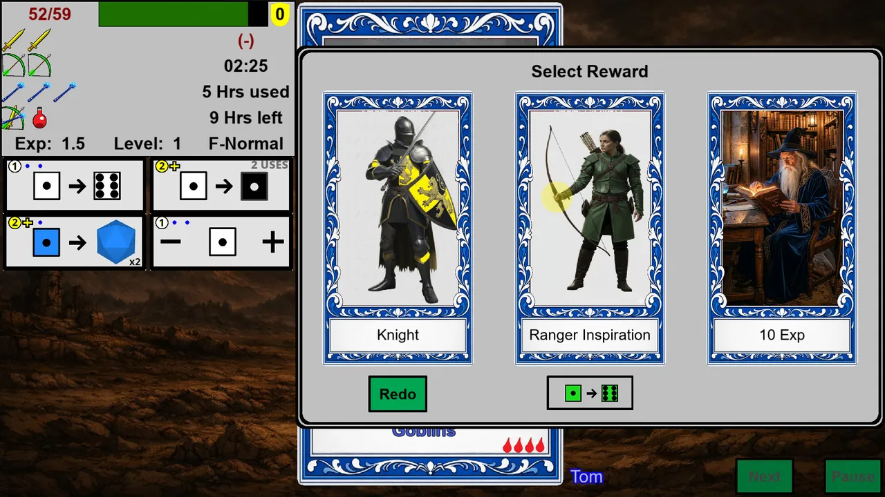 Dicebound Quests: Heroes of Dice Screenshot 2