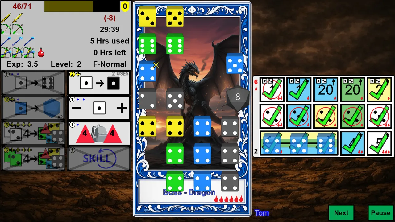 Dicebound Quests: Heroes of Dice Screenshot 8
