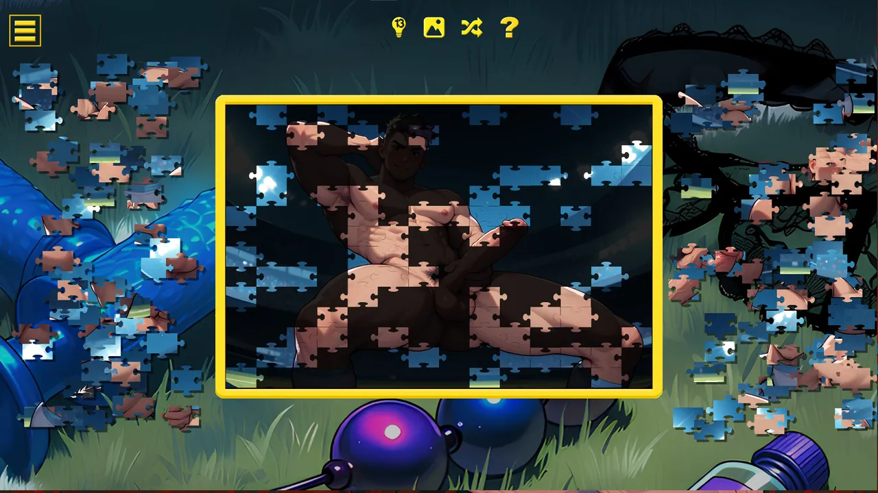 Soccer Cup Boys - Hentai Jigsaw Screenshot 3