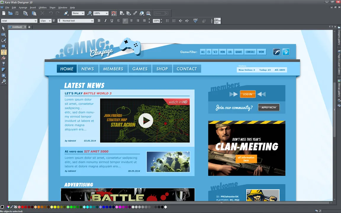 Web Designer 10 Screenshot 0
