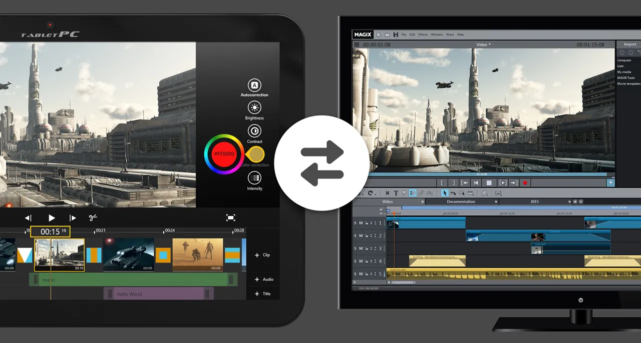 MAGIX Movie Edit Pro 2015 Plus Screenshot 2