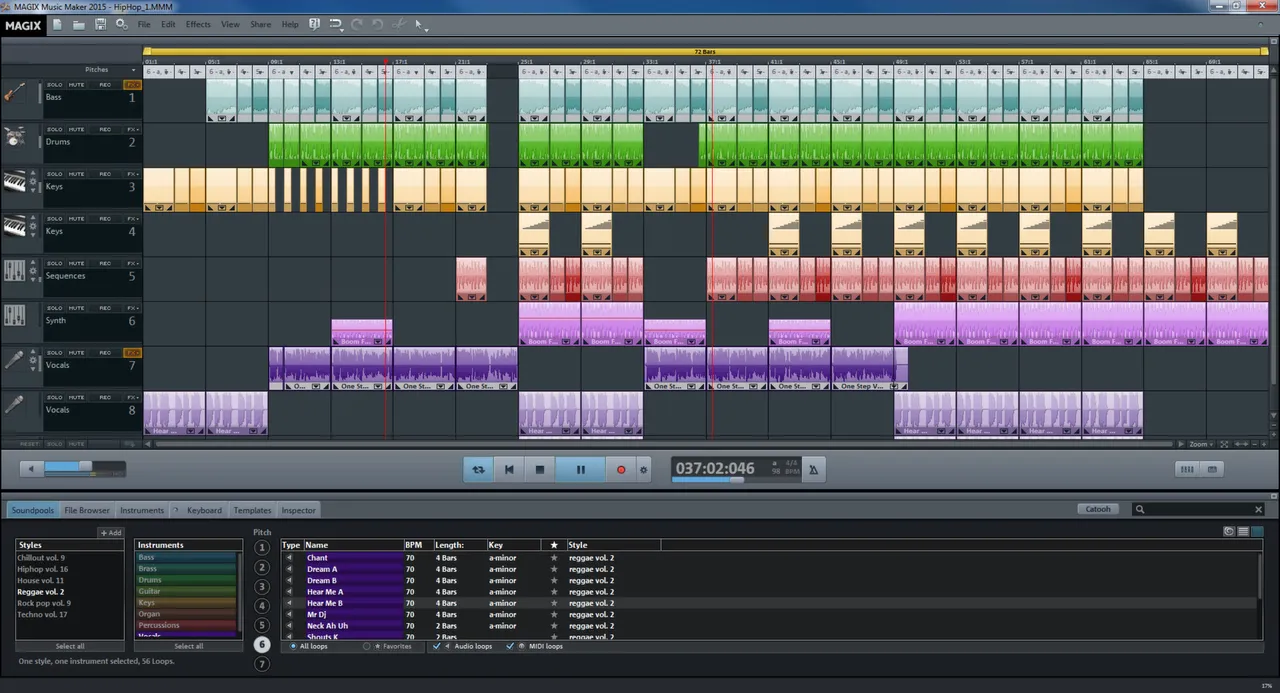 MAGIX Music Maker 2015 Screenshot 0