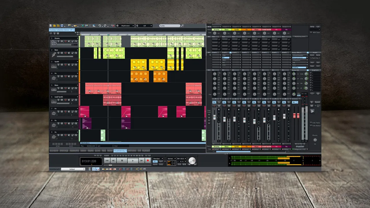 MAGIX Samplitude Music Studio 2016 Screenshot 0