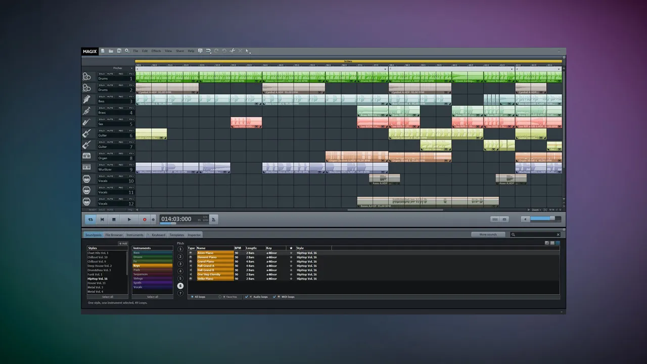 MAGIX Music Maker 2016 Screenshot 3