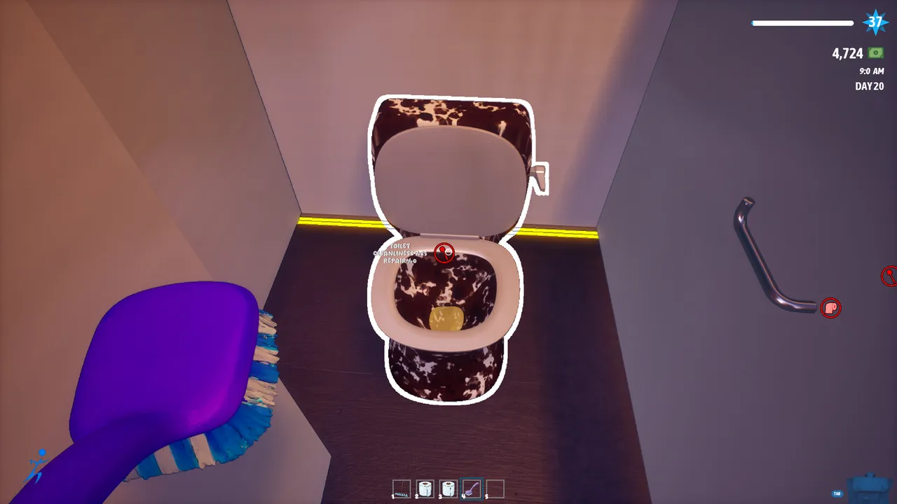 Restroom Business Simulator Screenshot 2