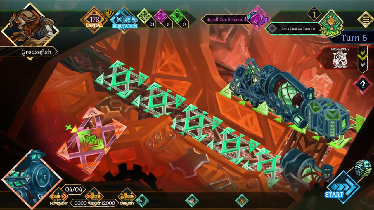Crystal Rail Demo Screenshot 1