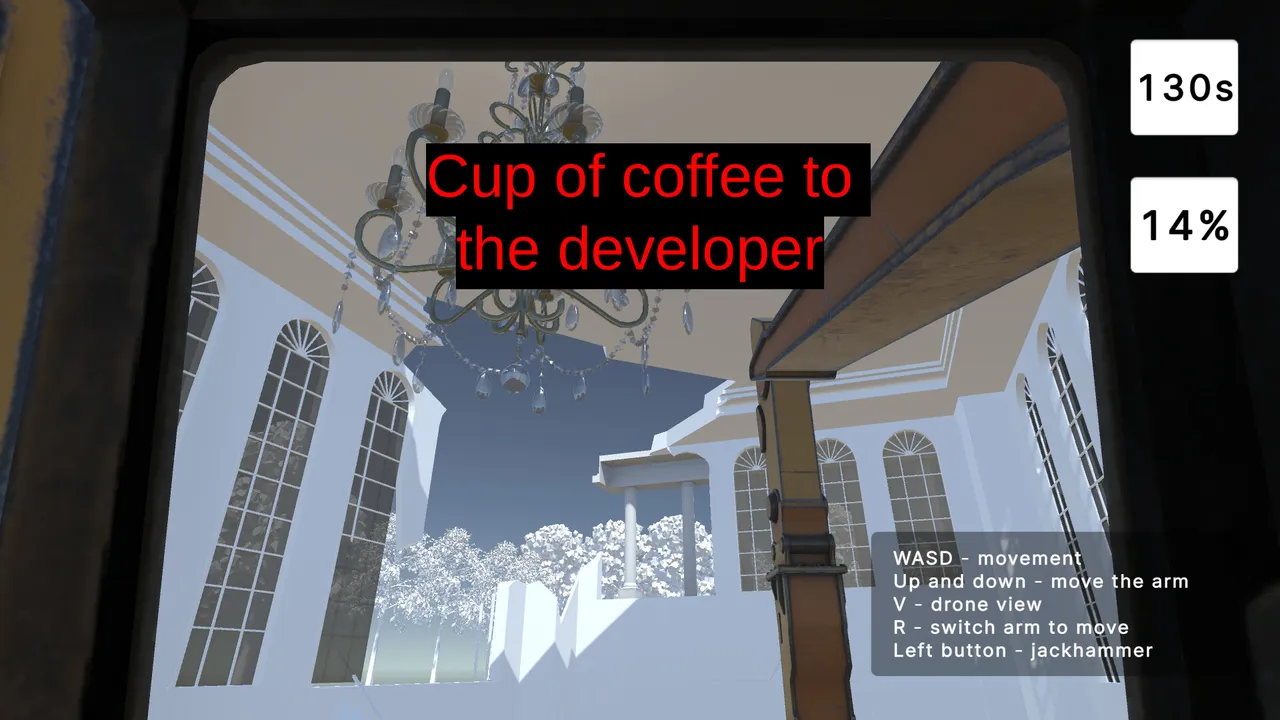 Trump Ballroom Blitz: Donation to the developers Screenshot 0