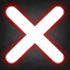 ❌ icon