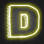 D icon