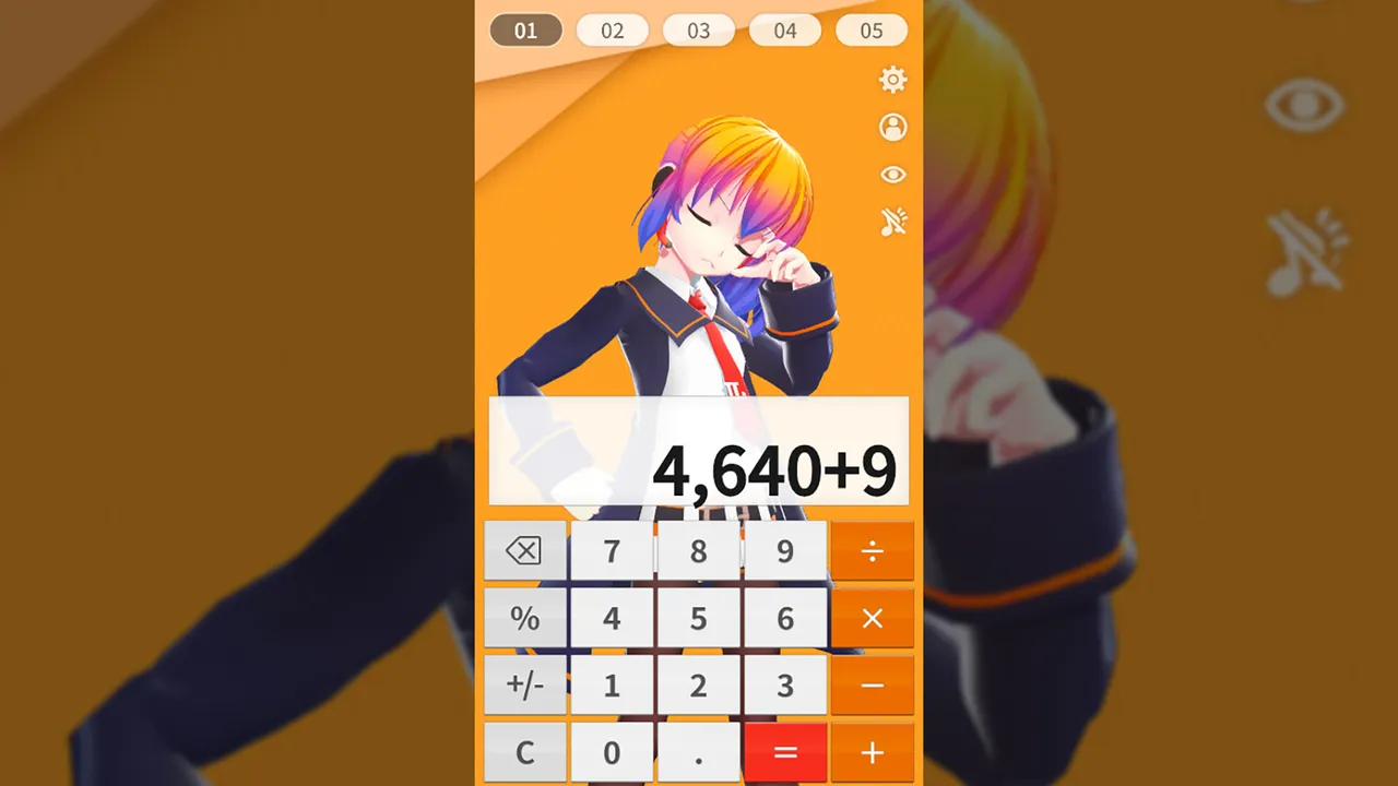 Calculator - Desktop Mate Widgets Screenshot 1