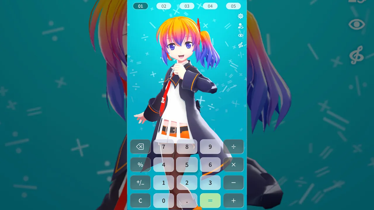 Calculator - Desktop Mate Widgets Screenshot 4