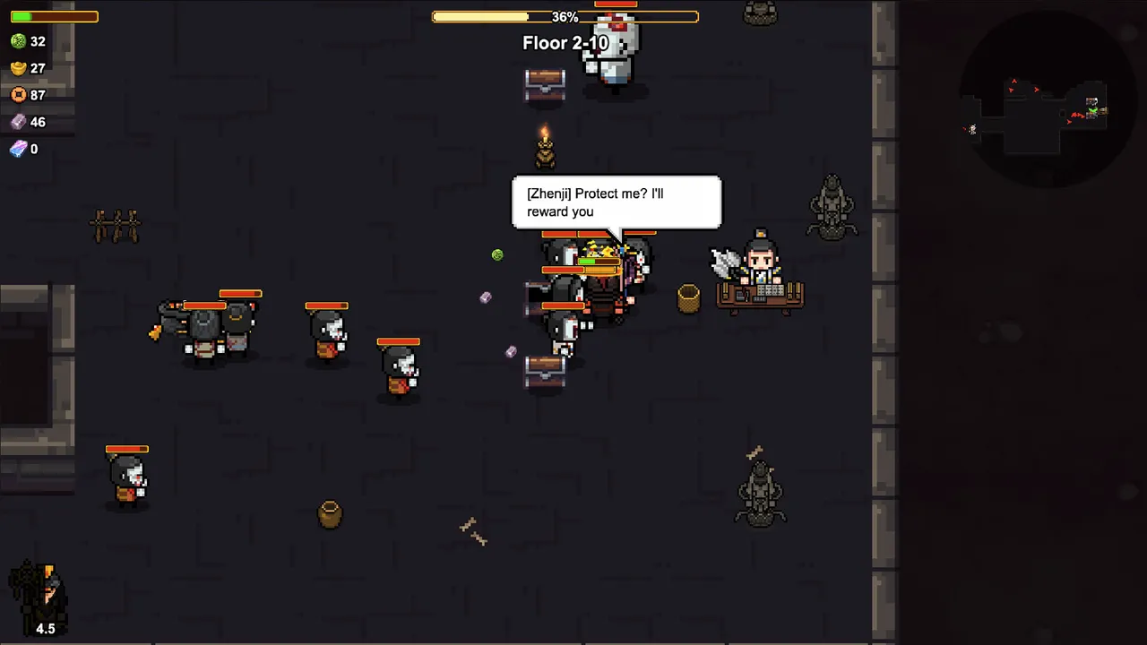 Pixel Three Kingdoms: Zombie Dungeon Screenshot 0