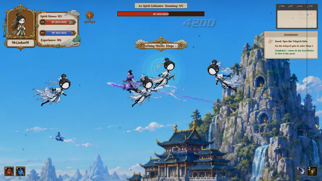Stickman Cultivating Immortality Screenshot 2