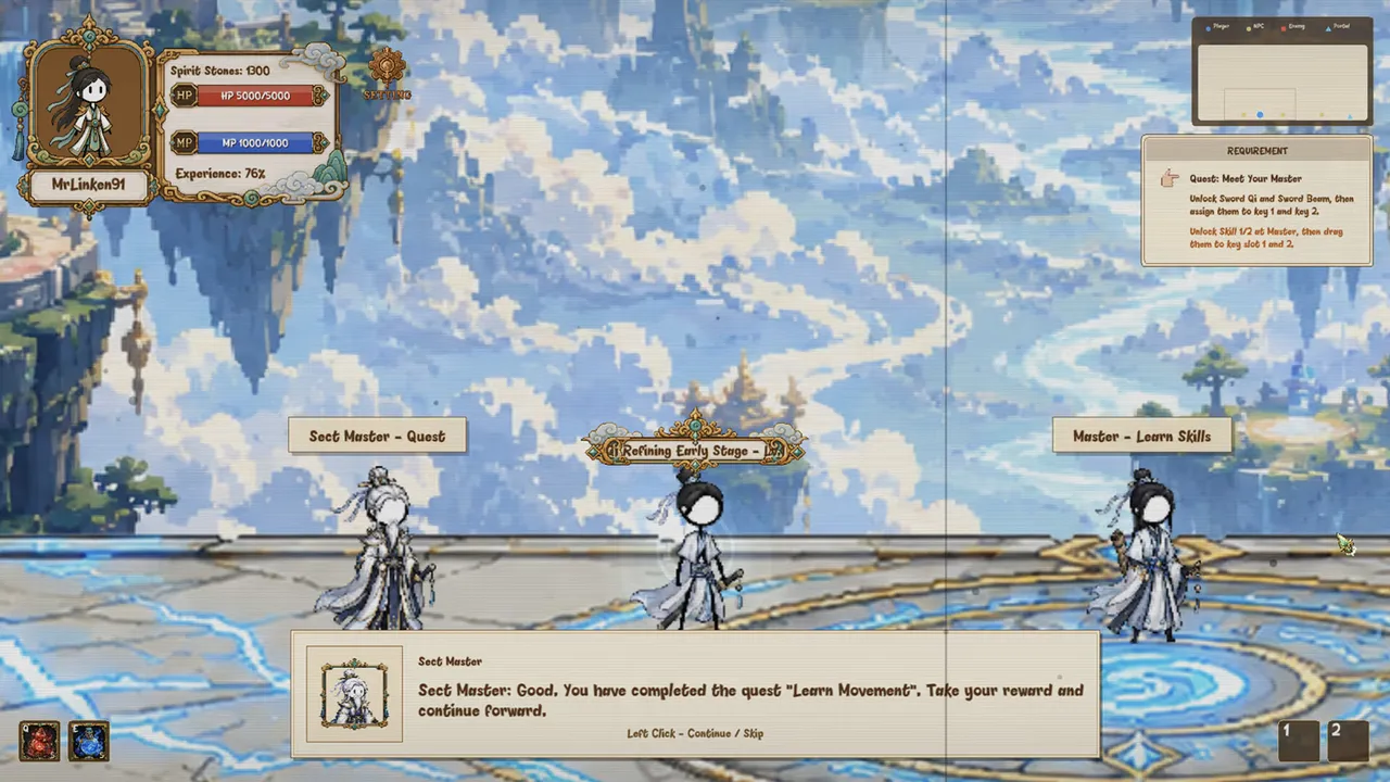 Stickman Cultivating Immortality Screenshot 1