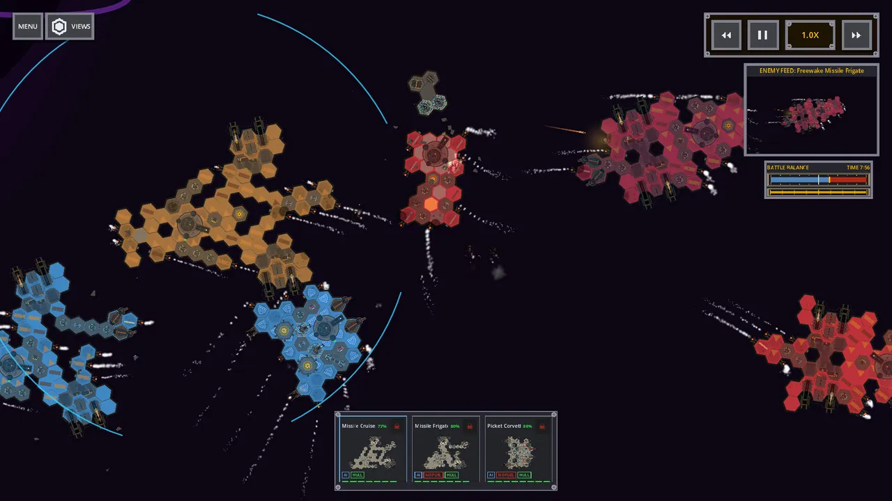 FleetForge: Warship Builder & Fleet Command Screenshot 3