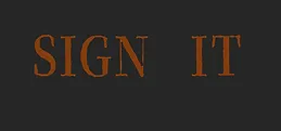 Sign It