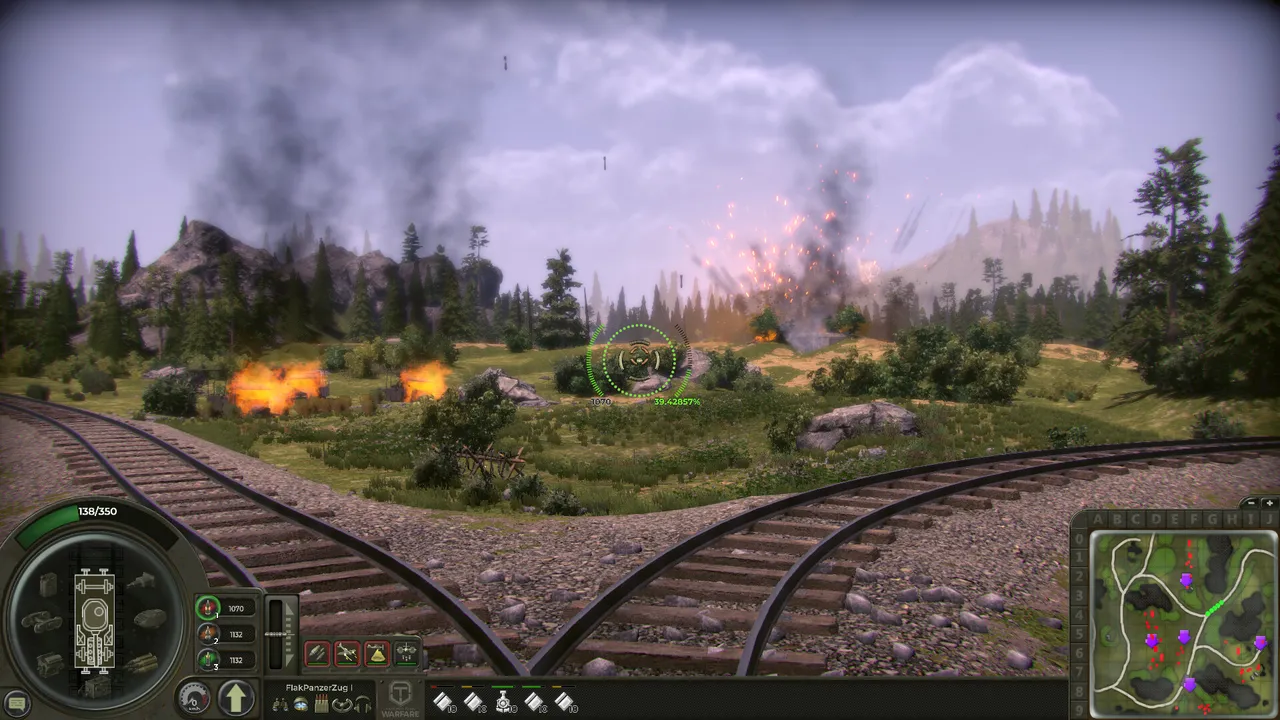 Armored Train Warfare Screenshot 8