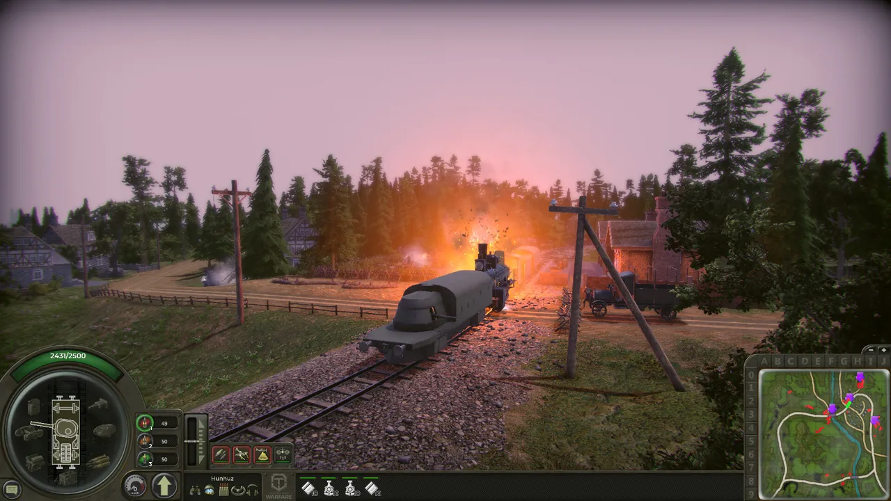 Armored Train Warfare Screenshot 5