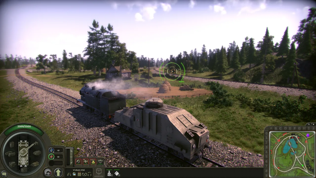 Armored Train Warfare Screenshot 6