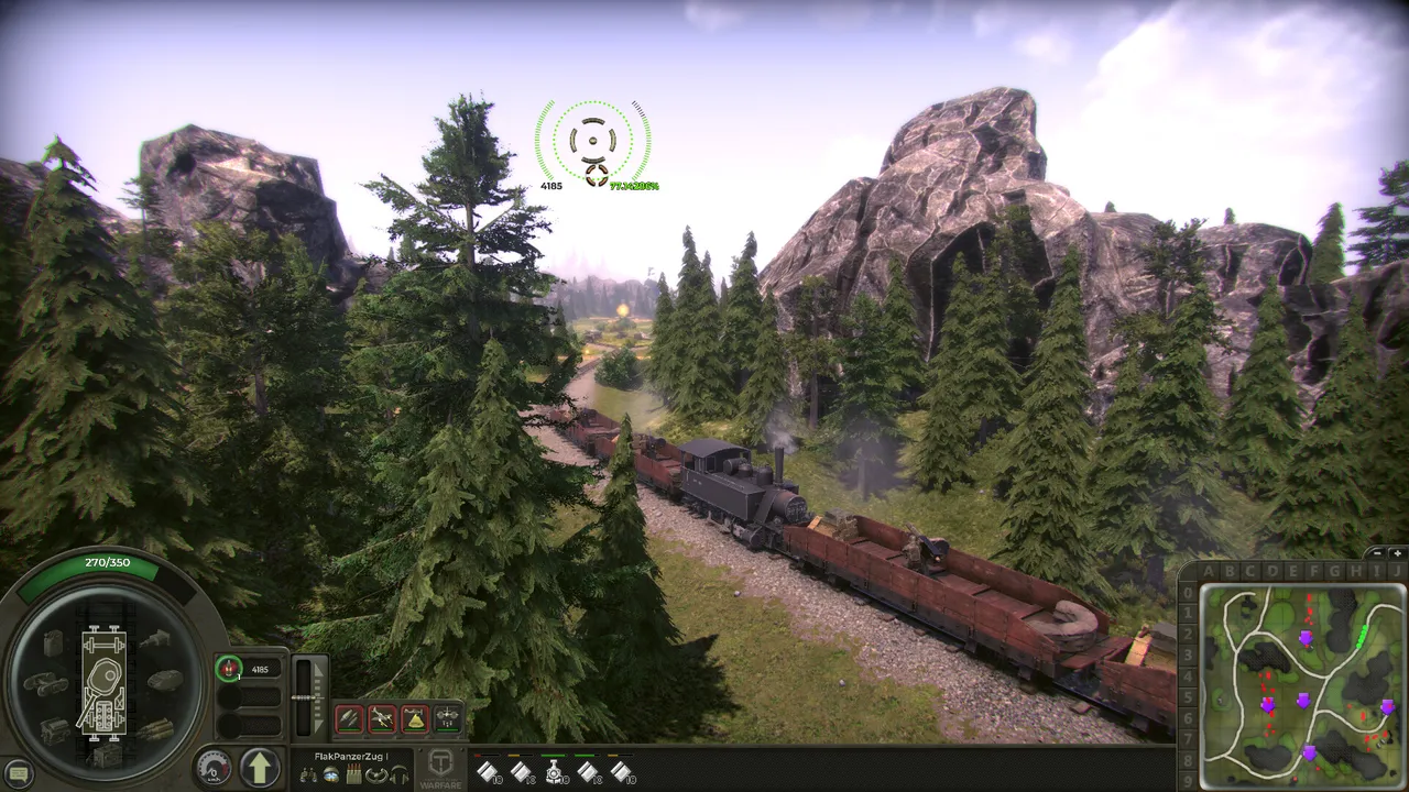 Armored Train Warfare Screenshot 11