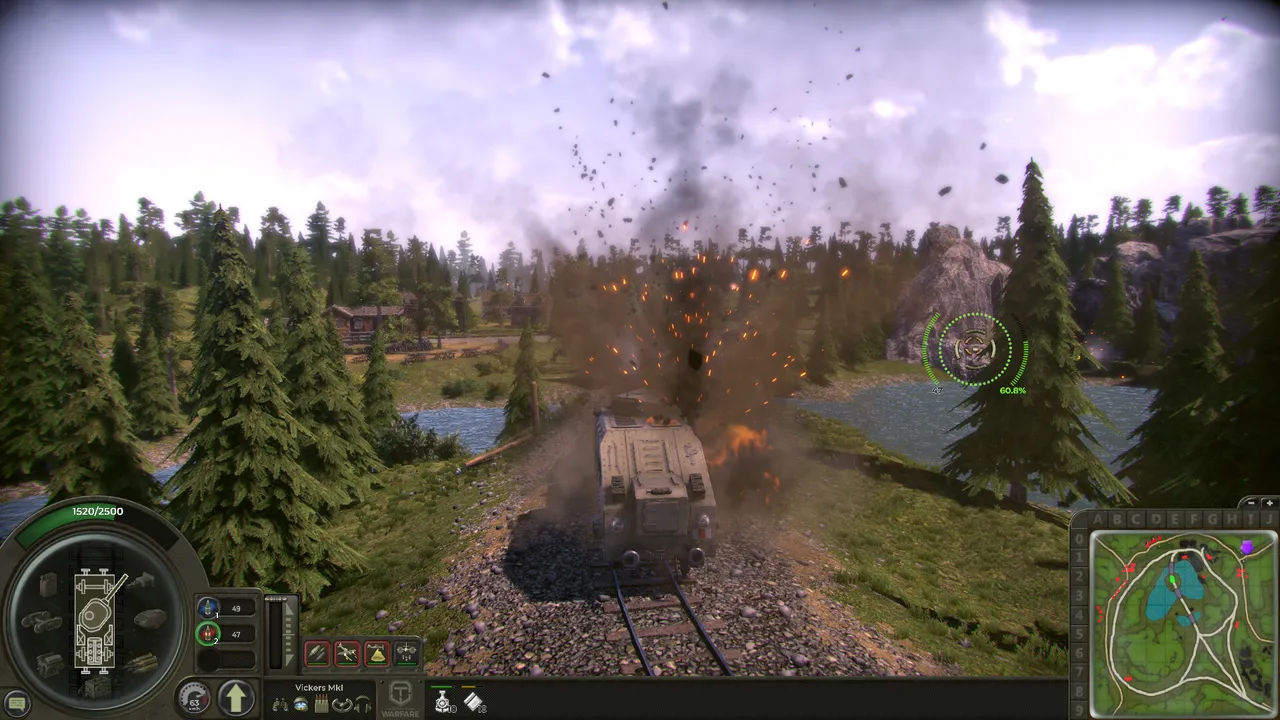 Armored Train Warfare Screenshot 7
