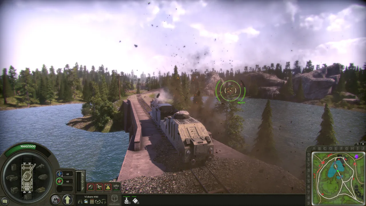 Armored Train Warfare Screenshot 9