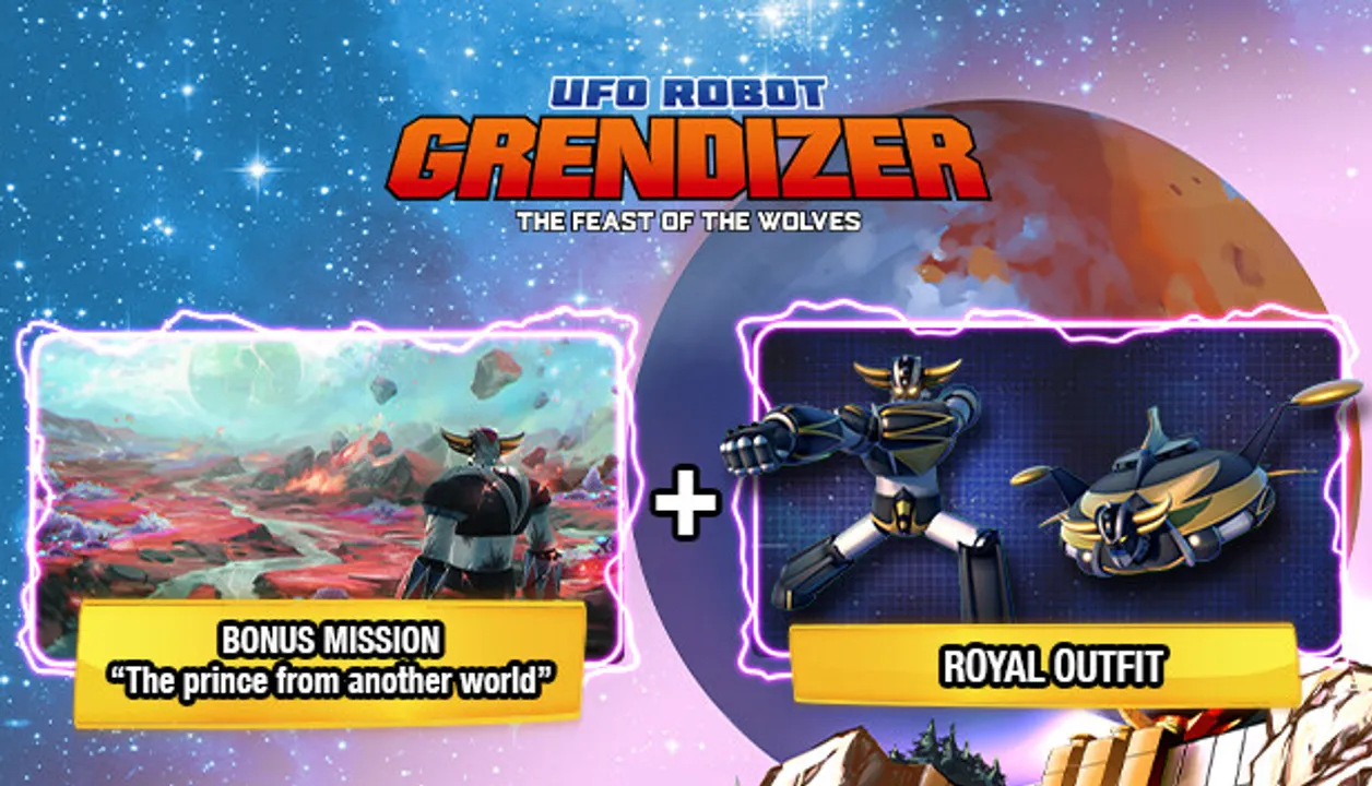 UFO ROBOT GRENDIZER - The Feast of the Wolves - Digital Deluxe Upgrade Screenshot 0