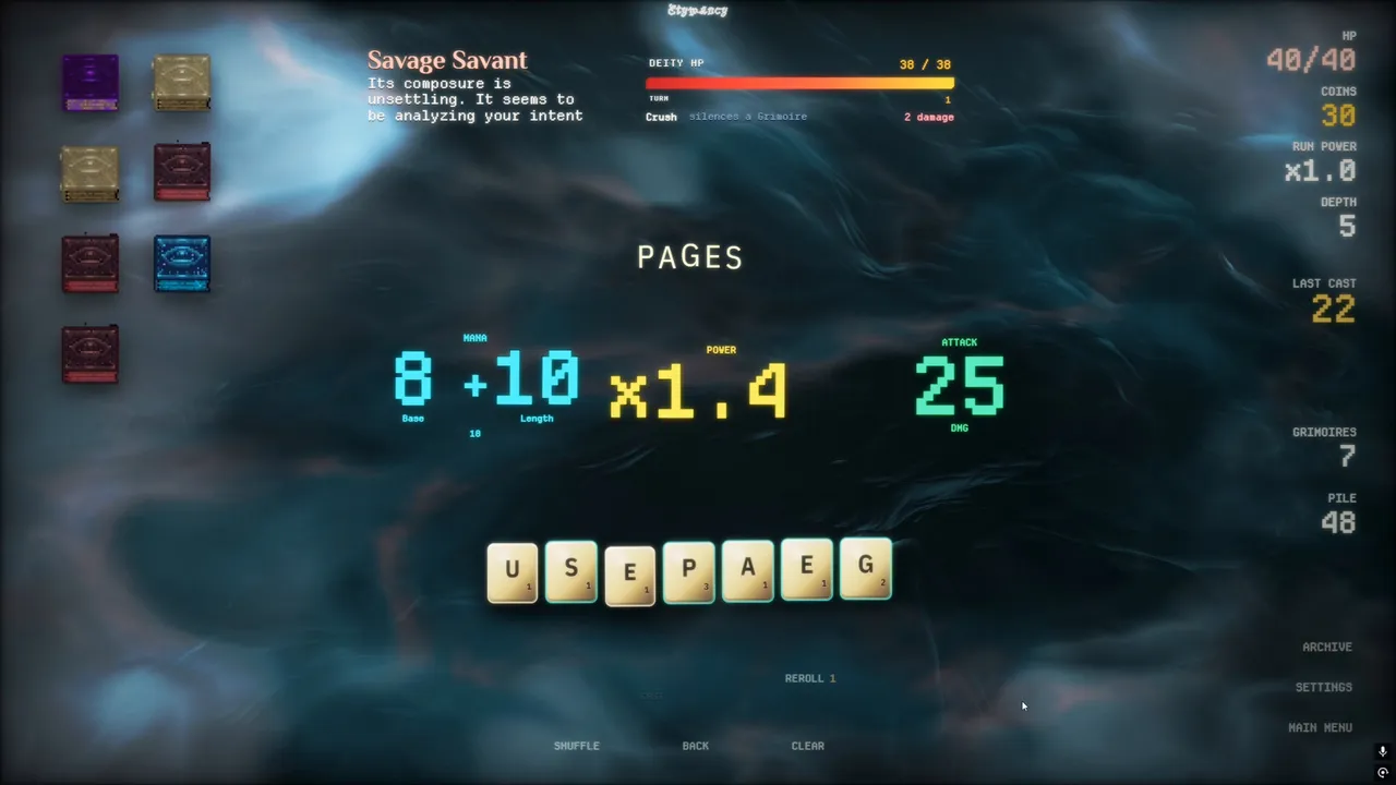 Etymancy Screenshot 3