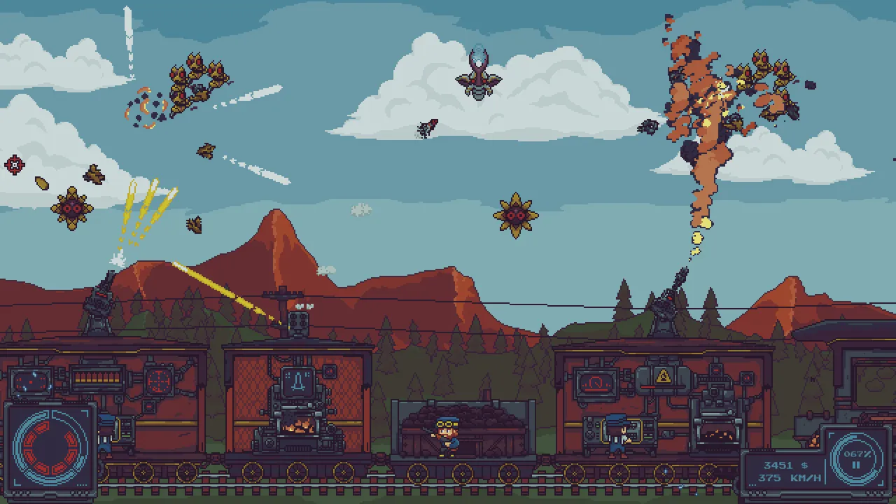 Railpunk Mayhem Demo Screenshot 0