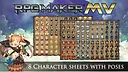 RPG Maker MV - Cover Art Characters Pack Screenshot 1