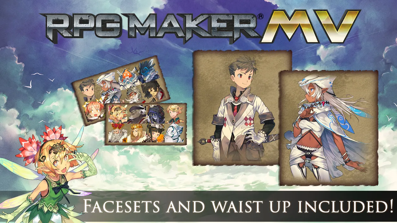 RPG Maker MV - Cover Art Characters Pack Screenshot 0