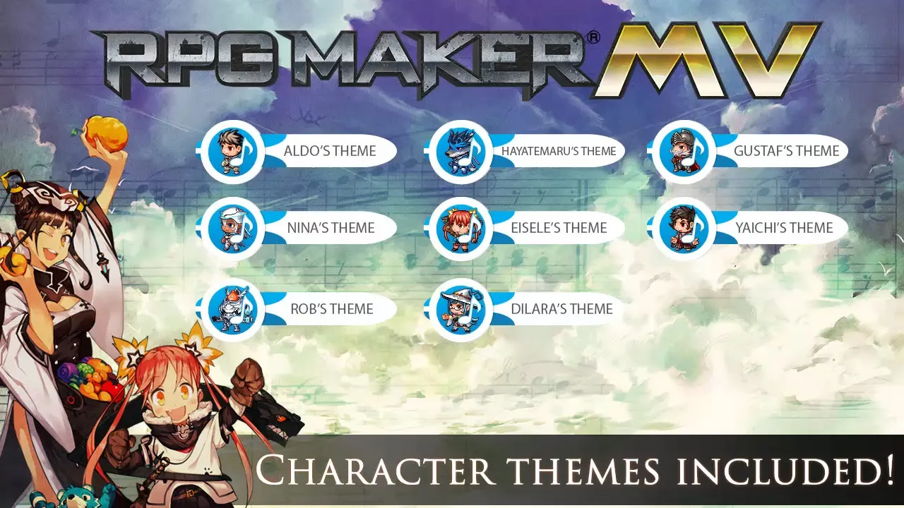RPG Maker MV - Cover Art Characters Pack Screenshot 3
