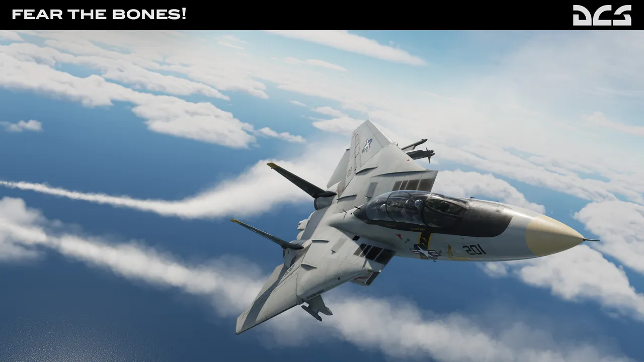 DCS: F-14A Fear the Bones Campaign Screenshot 2
