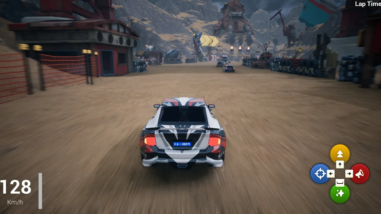 Race Town: Kids and Toddlers Car Racing Game Screenshot 2