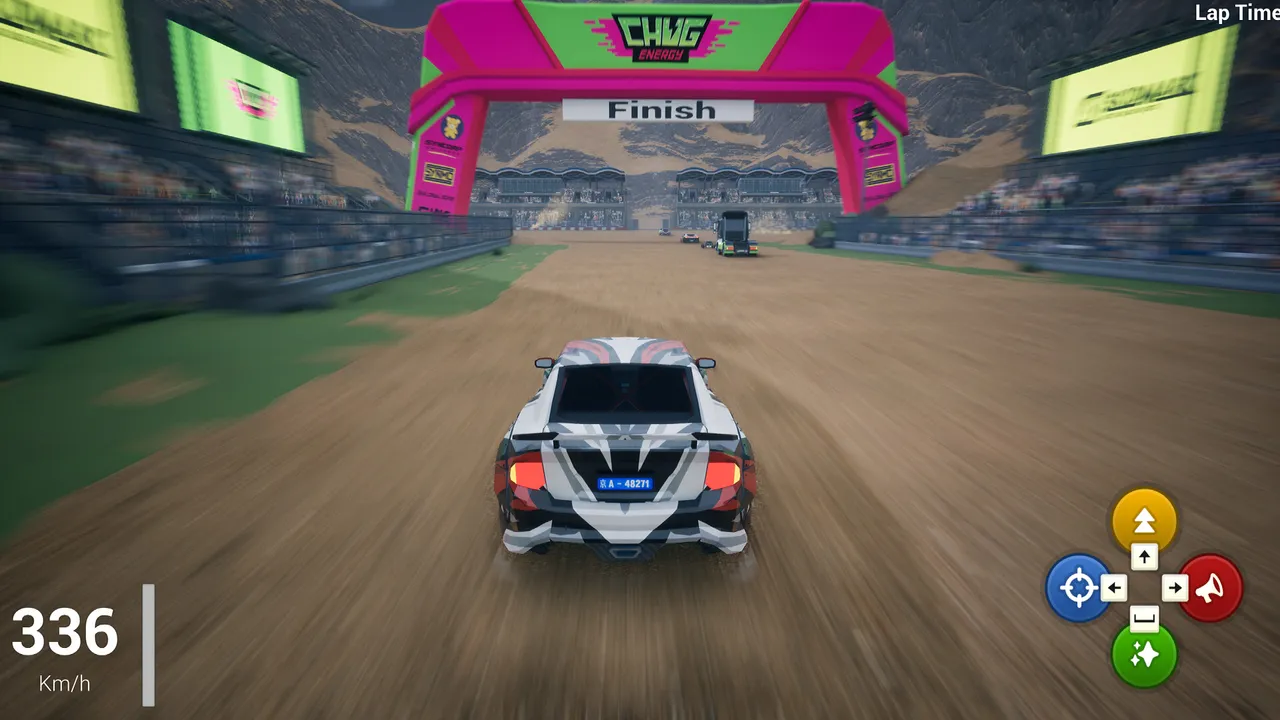 Race Town: Kids and Toddlers Car Racing Game Screenshot 1