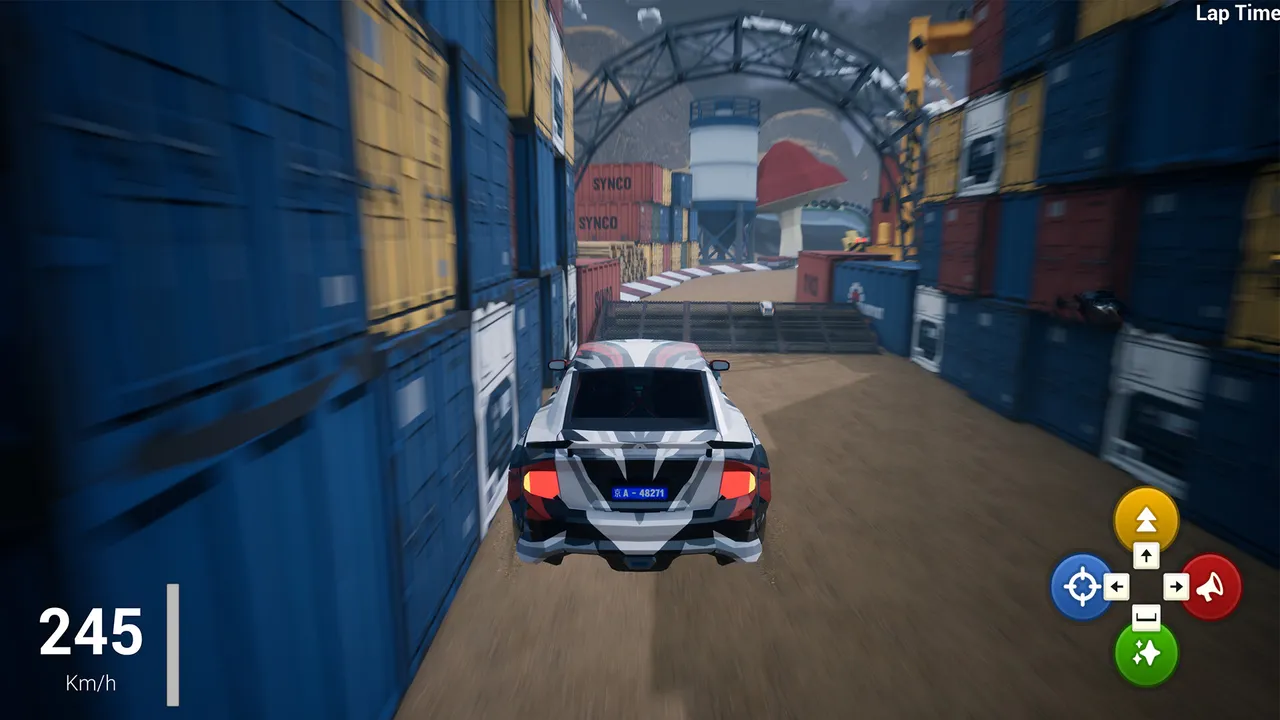 Race Town: Kids and Toddlers Car Racing Game Screenshot 0