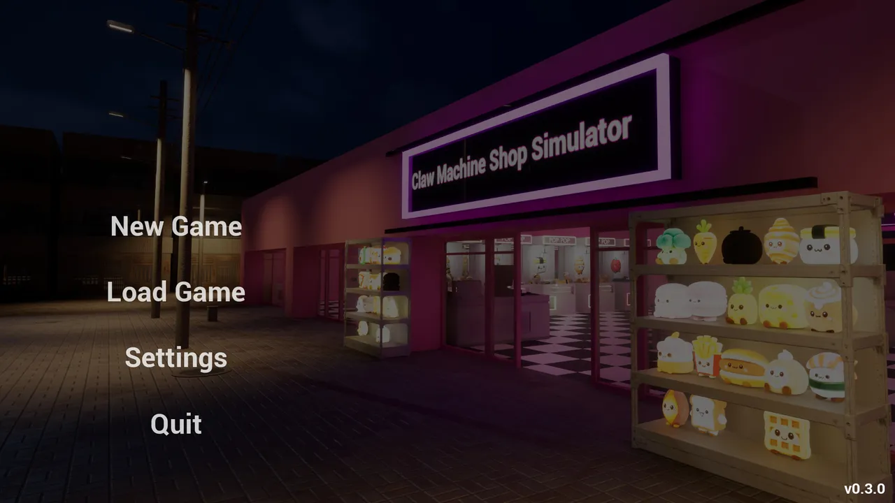 Claw Machine Shop Simulator Screenshot 1