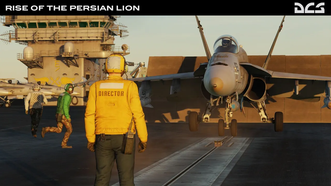 DCS: F/A-18C Rise of the Persian Lion Campaign Screenshot 0