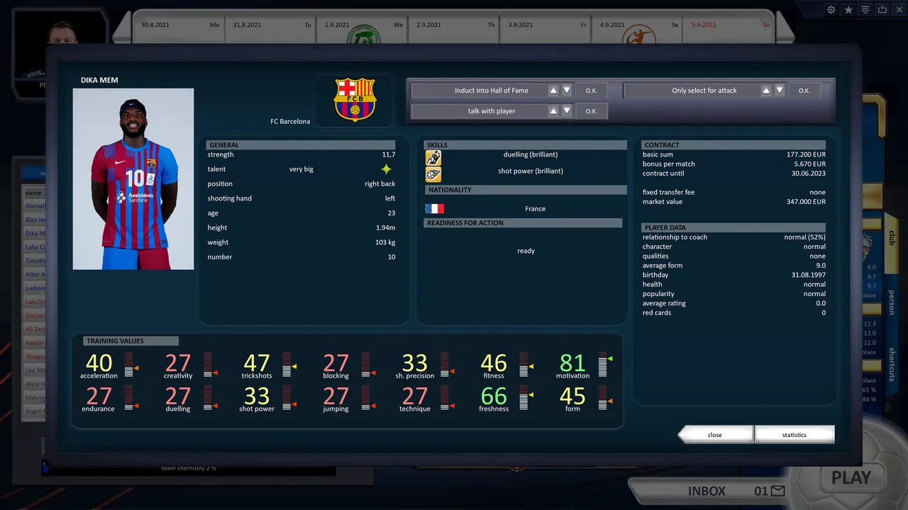 Handball Manager 2022 Screenshot 4