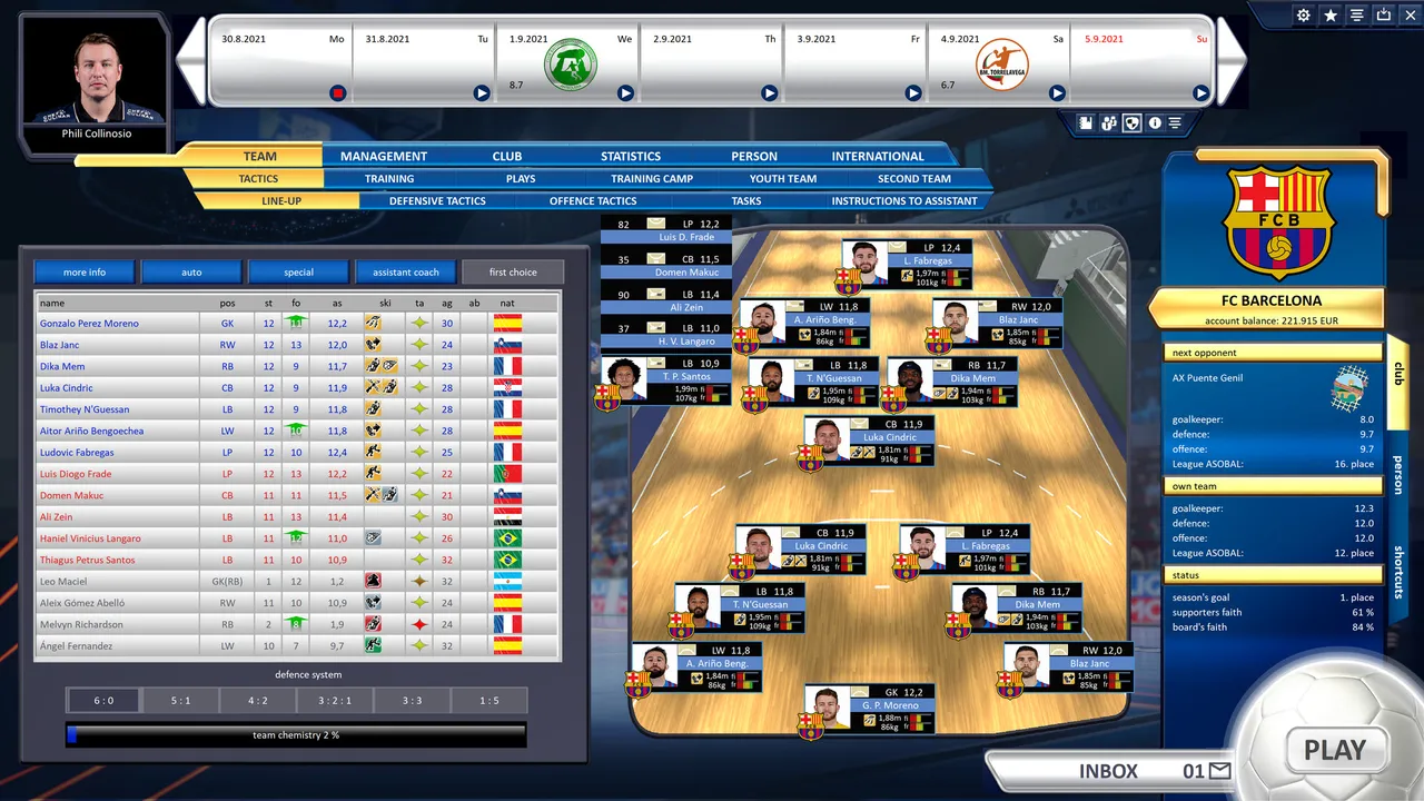 Handball Manager 2022 Screenshot 3