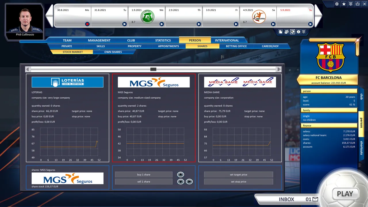 Handball Manager 2022 Screenshot 6