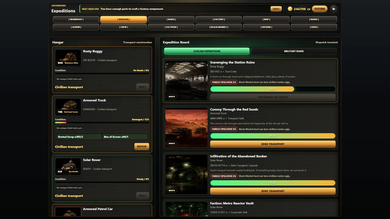 Cratebreaker: Wasteland Workshop Screenshot 8