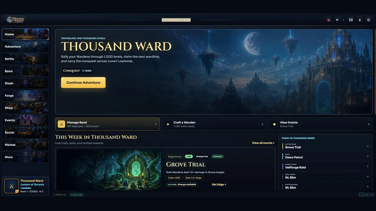 Thousand Ward Screenshot 1