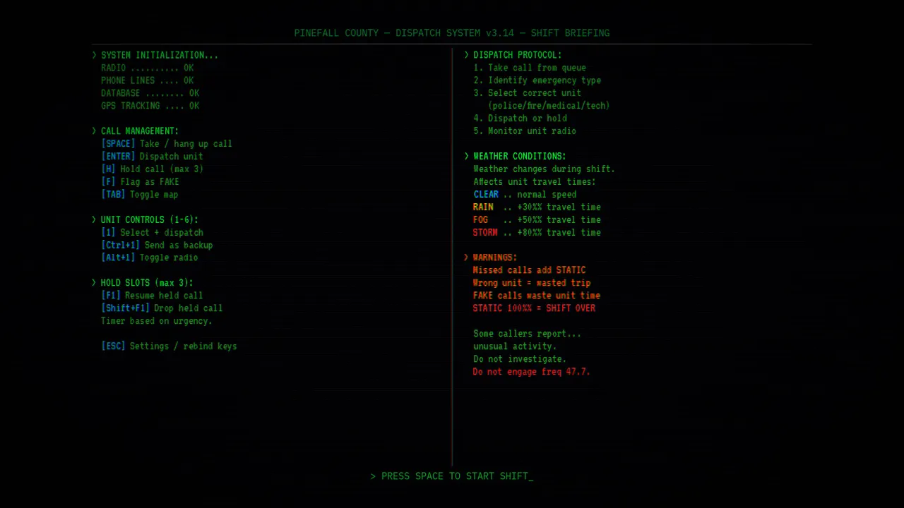 DISPATCHED Screenshot 1