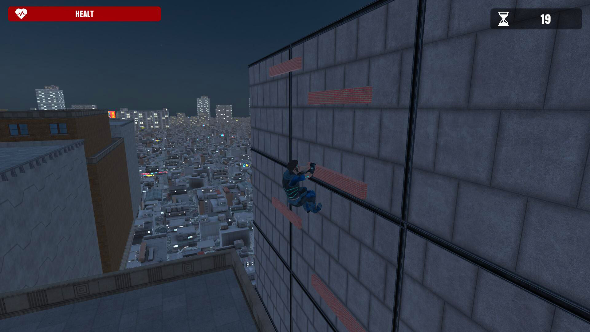 Neon City Climbing Simulator Screenshot 4
