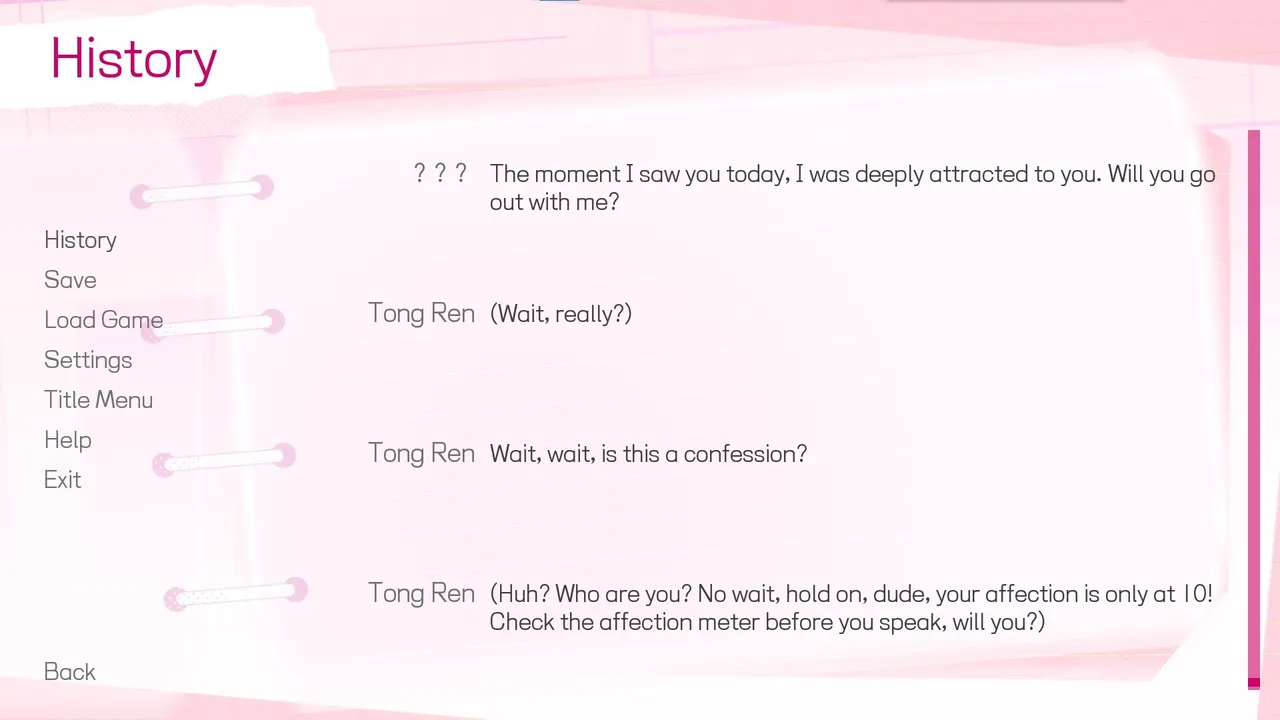MC not romancing LIs Screenshot 4
