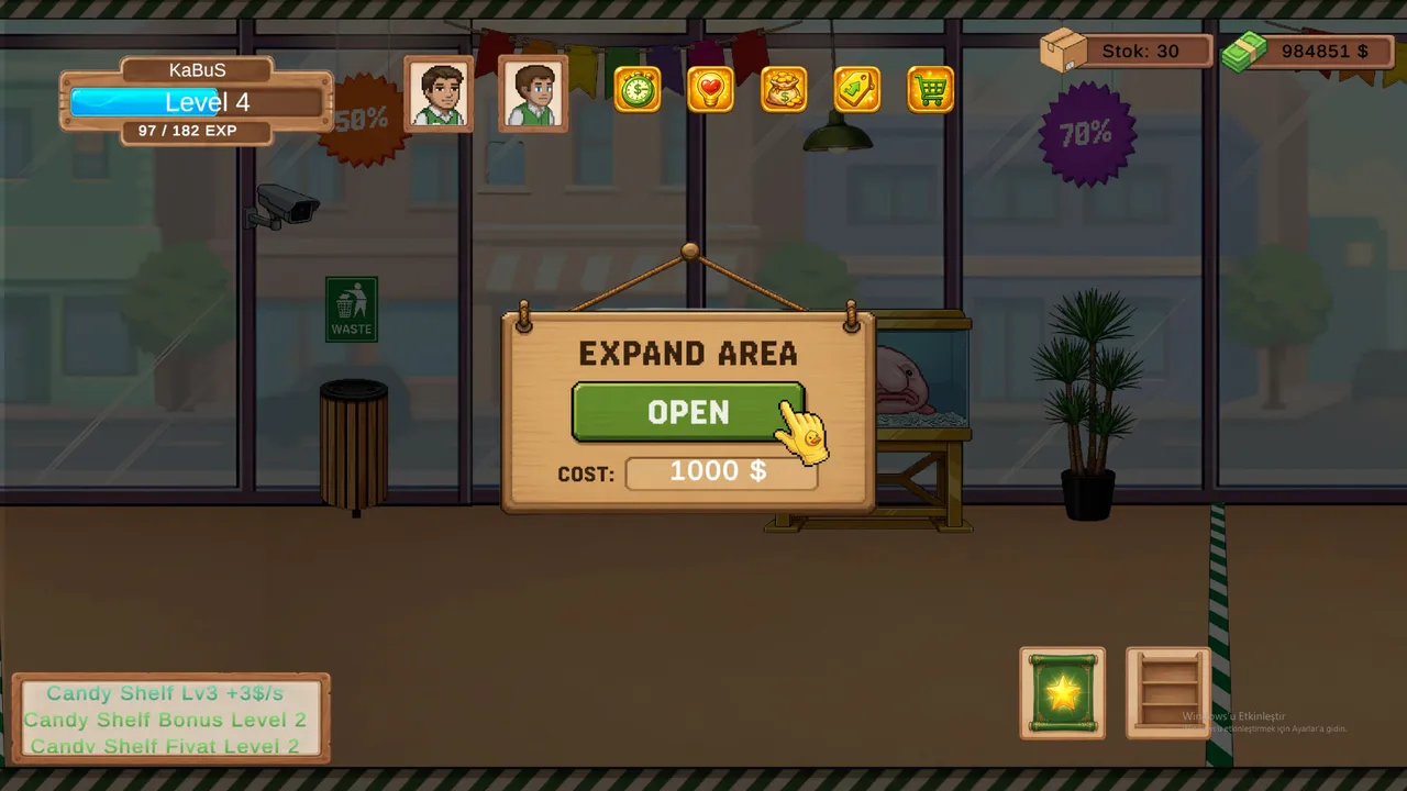 Supermarket Simulator: Idle Tycoon Clicker Screenshot 3