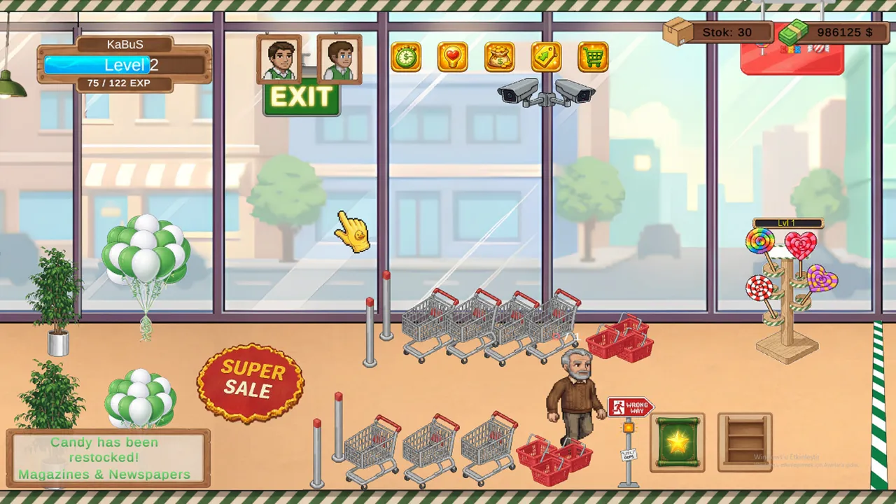 Supermarket Simulator: Idle Tycoon Clicker Screenshot 5